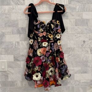 Buddy Love floral appliqué dress
